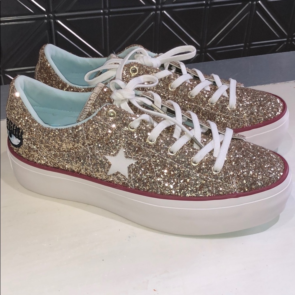 Chiara Ferragni x Wmns One Star Platform OX (gold)